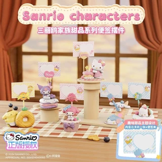 Sanrio Jewelry Dolls ของแท้ที่ได้รับอนุญาต Sanrio Hello Kitty Note Holder Vertical Cute Jewelry hellokitty Birthday Gift Series