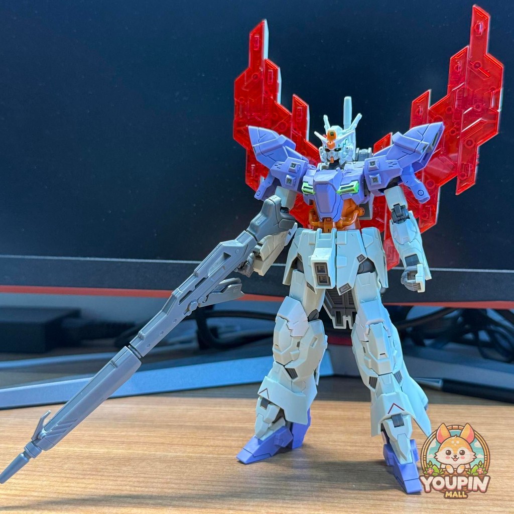 Jujiang HG Moon Gundam Base Limited 1/144 Sazabi Long Gun โมเดลประกอบในประเทศ