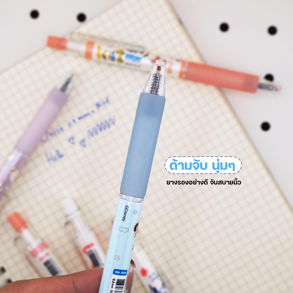 Oniso ปากกาเจล ลายSanrio หมึกน้ำเงิน ขนาด0.5mm เปลียนไส้ได้ - สินค้าลิขสิทธิ์แท้ สุดน่ารัก - รูปที่ 2