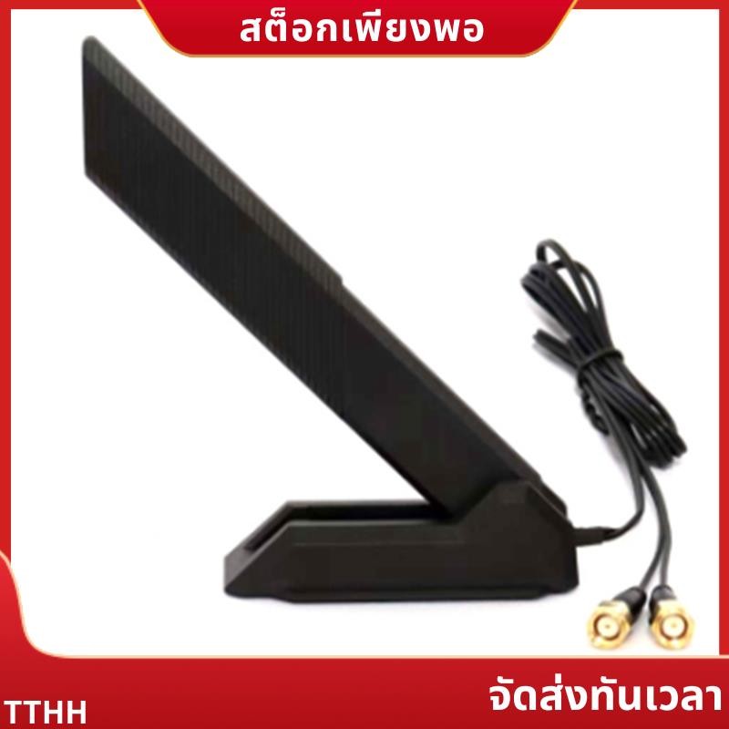 1 PCS WiFi 6E เสาอากาศ 2T2R 2.4G/5G/6G สีดําสําหรับ B660 H670 M13H Z690 เมนบอร์ด