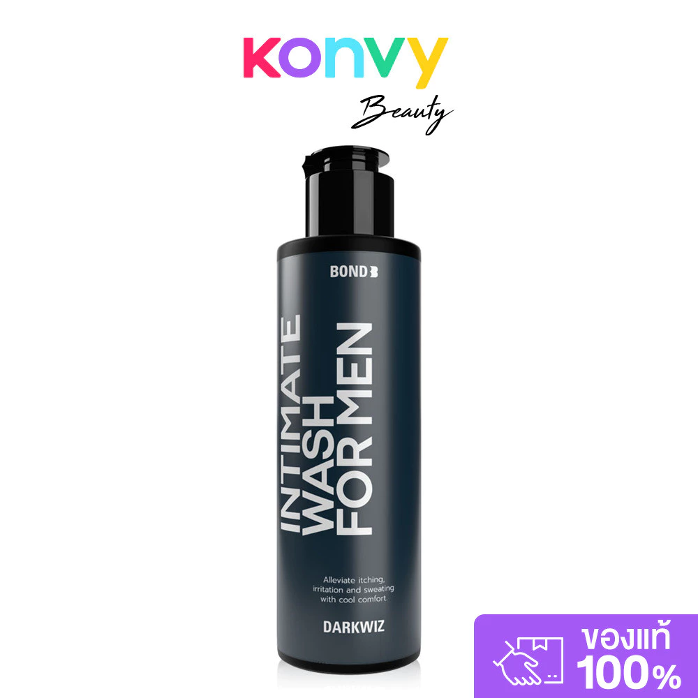 BOND Men's Intimate Wash 130ml บอนด์ ผลิตภัณฑ์ทำความสะอาดเฉพาะที่สำหรับผู้ชาย.