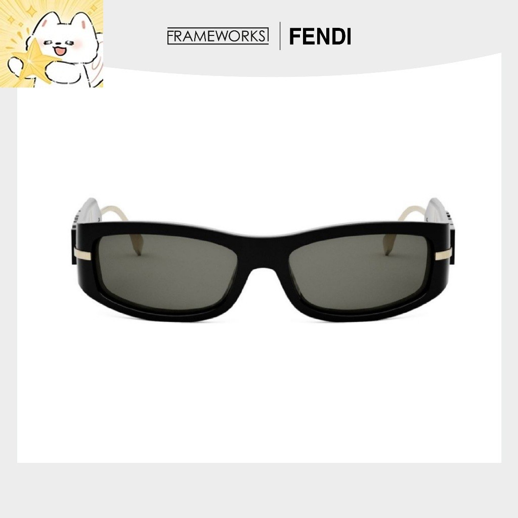 [ของแท้] FENDI FENDIGRAPHY แว่นกันแดด รุ่น FE40120I รับประกัน 6 เดือน