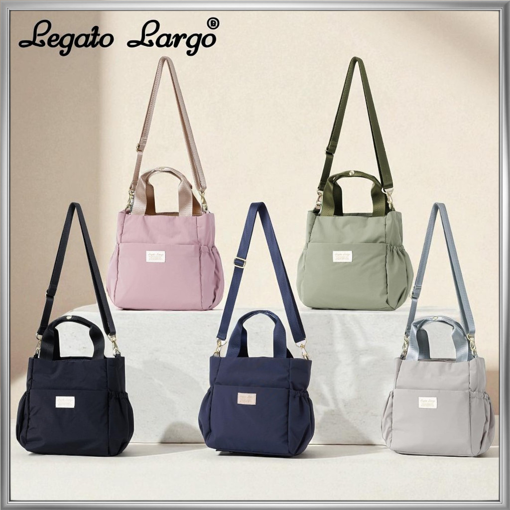 [Legato Largo] Tote Bag FUWARI LH-X0067 Women's LGY  
[Legato Largo] Tote Bag FUWARI LH-X0067 Women'