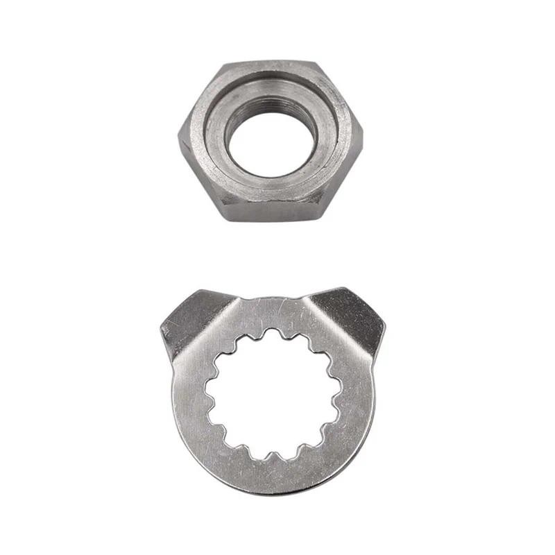 A28G-รถจักรยานยนต์สเตอร์หน้า Nut และชุดล็อคเครื่องซักผ้าสําหรับ Raptor 660R YFM660R ATV อุปกรณ์เสริม