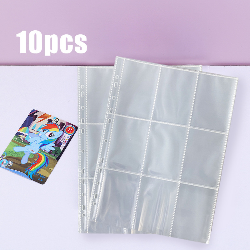 10 ชิ้นโปร่งใส Binder แขน A4 โปร่งใสแขน Binder A4 คอลเลกชันอัลบั้มหน้า