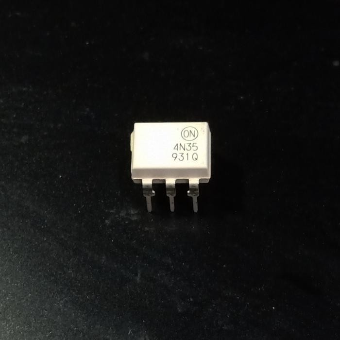 DIP 6 4N35 FSC Optocoupler 30V DIP6 IC แก้ว