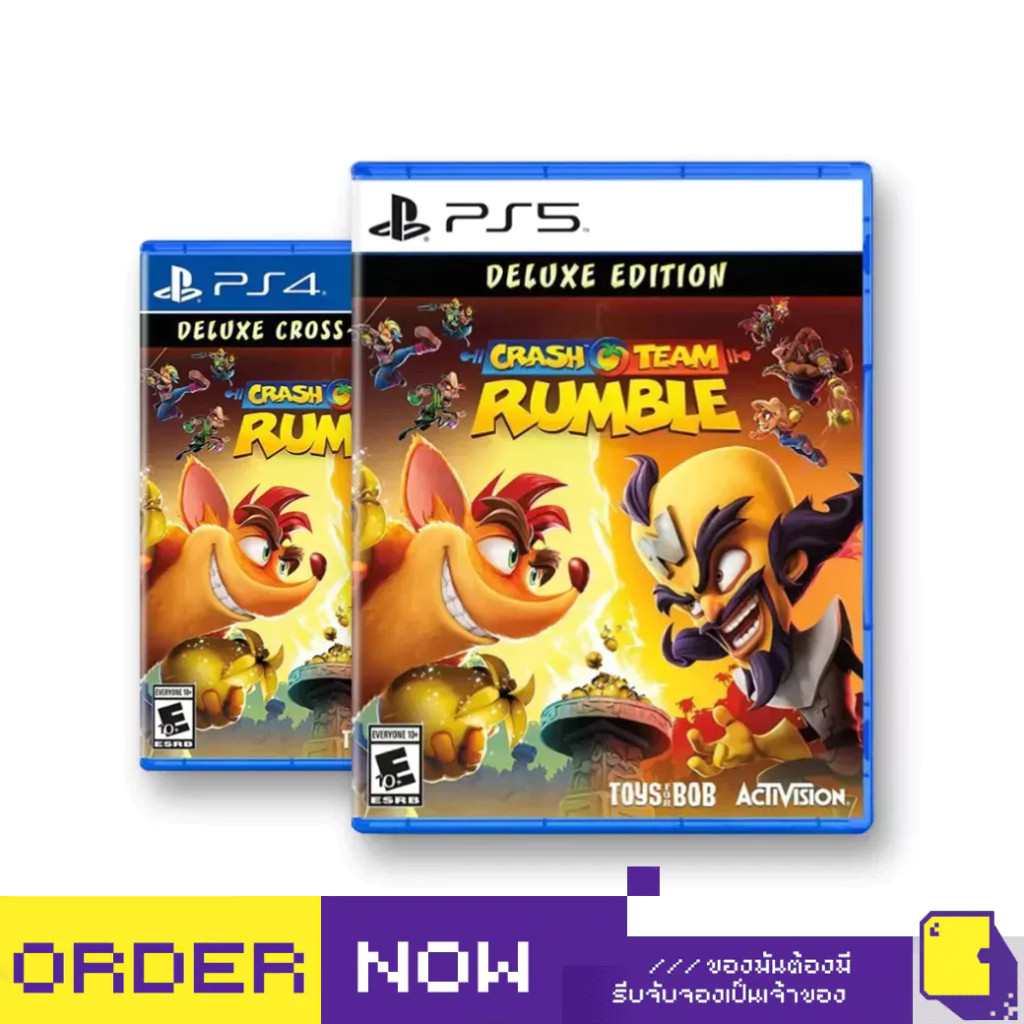 [+..••] PS4 / PS5 CRASH TEAM RUMBLE DELUXE EDITION (เกม PlayStation™ 🎮) | By ClaSsIC GaME