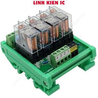 โมดูลรีเลย์ G2R-1-E 4 ช่อง 12V Linhkien IC