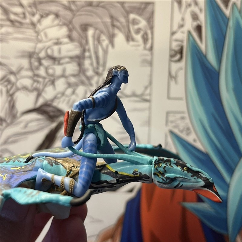 ตัวละคร Avatar 2 McFarlaneand Avatar 2 Water Road Series Flying Dragon Movable