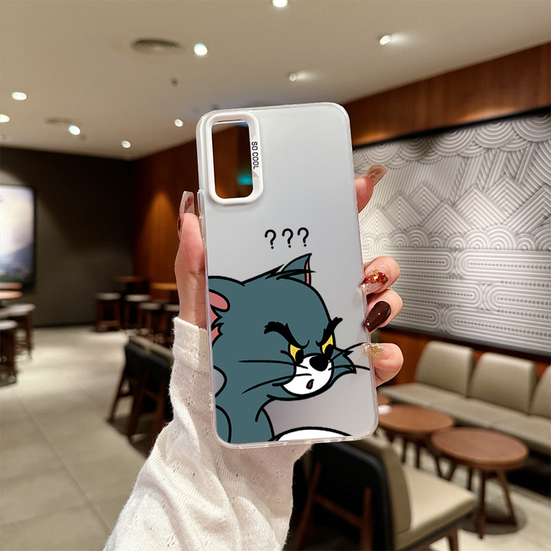 เคสโทรศัพท์ Vivo Y17s Y18 Y15 Y22 Y21 Y27 Y17 Y78 Y20 Y12i Y02 Y15s Y33s Y36 Y100i Y12s ทอมและเจอรีฉากตลก โทรศัพท์ จัดส่ - รูปที่ 2