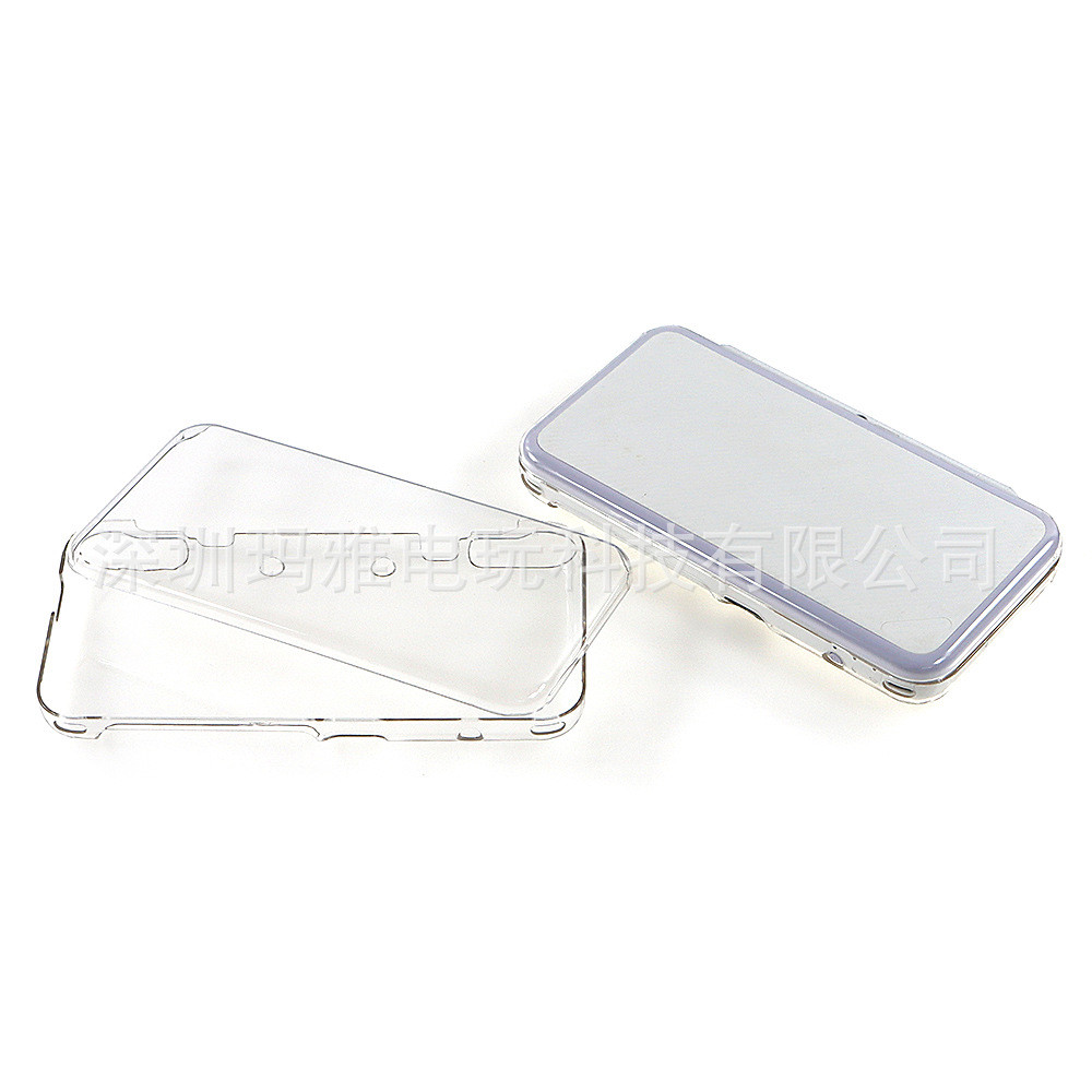 เหมาะสําหรับใหม่ 2DSXL แชสซีกรณีคริสตัลใสใหม่ 2DSLL แยกป้องกันกรณีใหม่ 2DSXL เคสป้องกัน