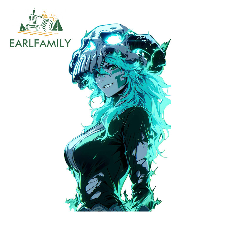 EARLFAMILY Nelliel Tu สติกเกอร์รถกันน้ํา Campervan สเก็ตบอร์ดกระจกมองหลังไวนิล Decal Amusing Occlusi