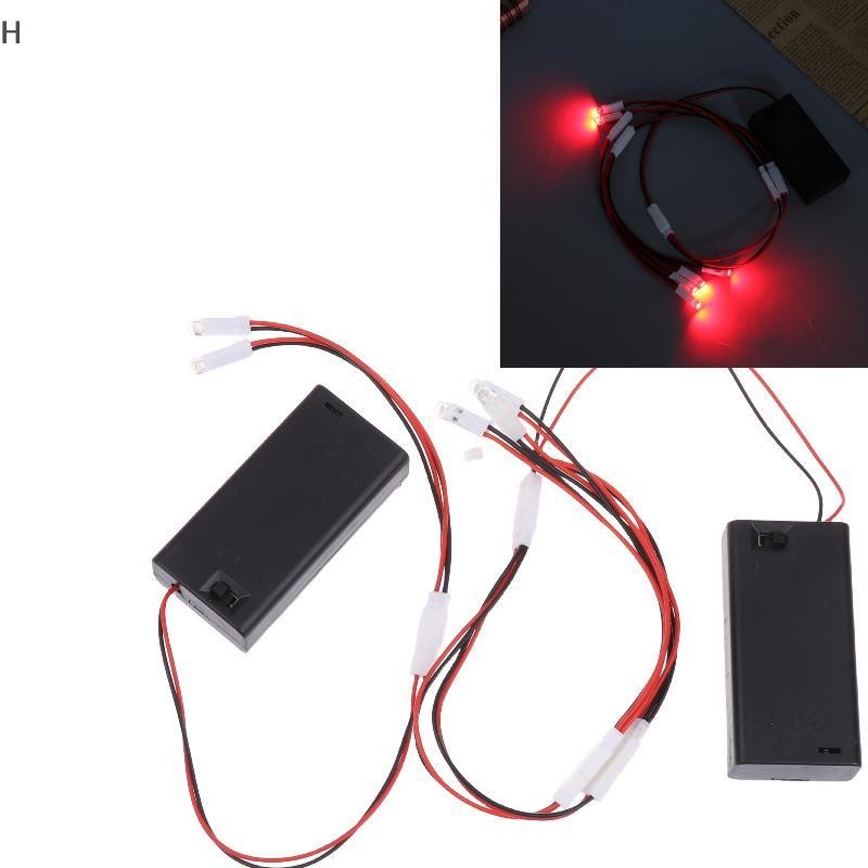 H&Z 1 ชิ้น DIY Creative Handmade Model Light Dollhouse Ultra Bright 3V LED โคมไฟลูกปัดไฟกลางคืนขนาดเล็ก No. หลอดไฟขนาดเล็กแบตเตอรี่ 5 ก้อน
