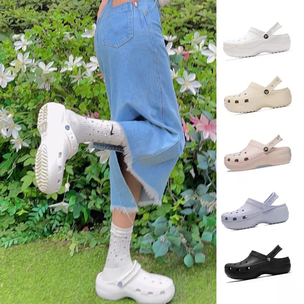 รองเท้าแตะผู้หญิง Cross Classic Bae Clog Cross 206750 แพลตฟอร์ม Bae Clog