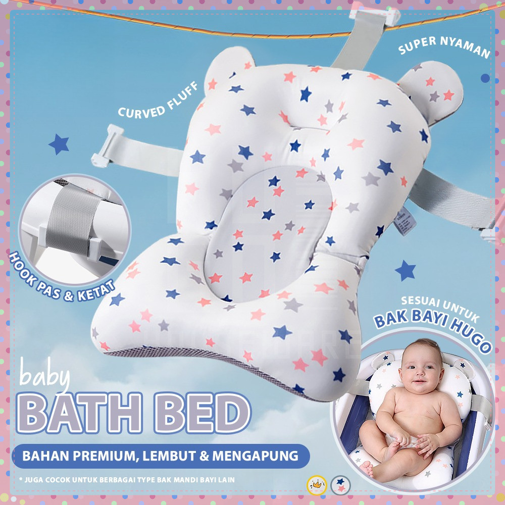 PILLOW BABY BATH TUB Anti-Slip Anti-Drowning BABY BATH Seat Mat Premium COZY BABY BATH PILLOW