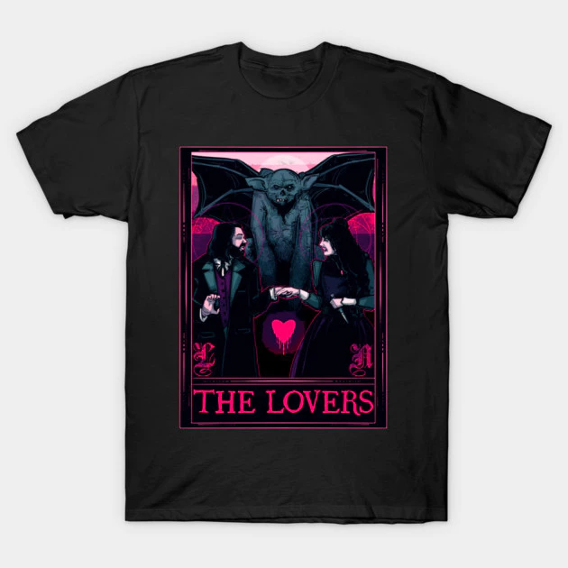 เสื้อยืด Vintage The Vampire Lovers Cotton 100% สีดำ