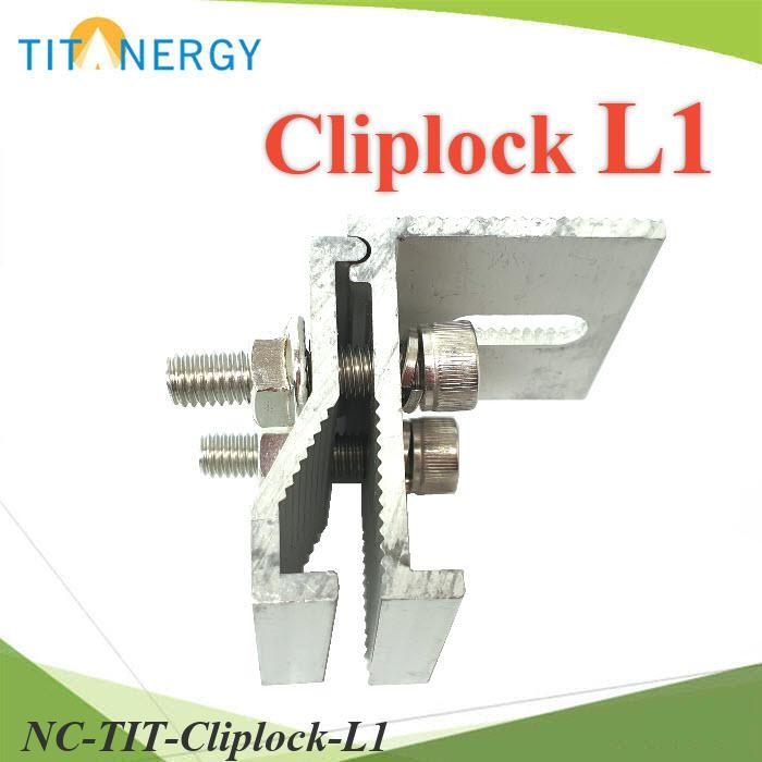 NC ชุดยึดหนีบ ลอนหลังคาเมทัลชีท Cliplock L1..