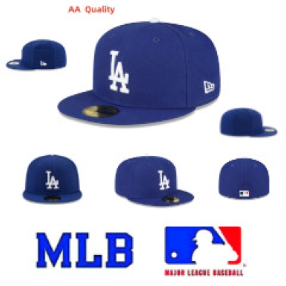 Major League Baseball - Los Angeles Dodgers Official Series - Form-fitting Cap - New Era Cap - สีขาว
