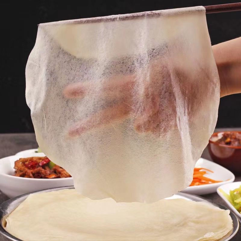 Instock Tendon Cake Authentic Crepes Crystal Crepes เค้กฤดูใบไม้ผลิ Crepes Crepes Spring Roll Skin I