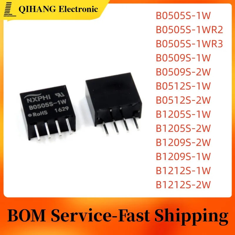 1PCS B0505S-1W B0505S-1WR2 B0505S-1WR3 B0509S-1W B0509S-2W B0512S-1W B1205S-1W B1205S-2W B120S-1W B1