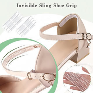 🔥ซิลิโคลน แผ่นติดสายรองเท้า กันรองเท้ากัด ลดการเสียดสี (1set…