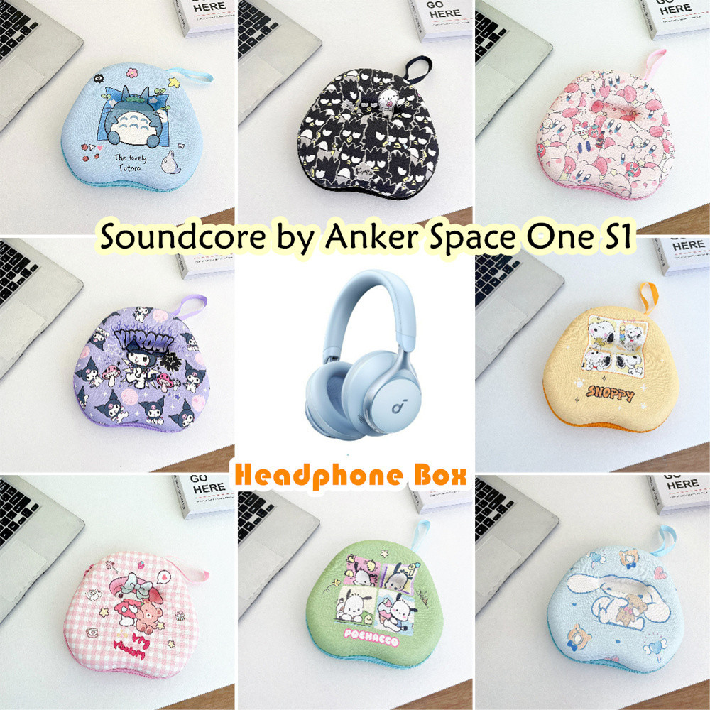 Case Home สําหรับ Soundcore โดย Anker Space One S1 หูฟังกรณีน่ารักชุดหูฟังกระเป๋าเก็บกล่องปลอก