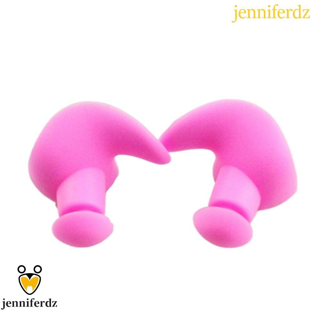 JENNIFERDZ ที่อุดหู ซิลิโคน กันน้ํา กันเสียงรบกวน ทนทาน สําหรับว่ายน้ํา ดําน้ํา เล่นเซิร์ฟ