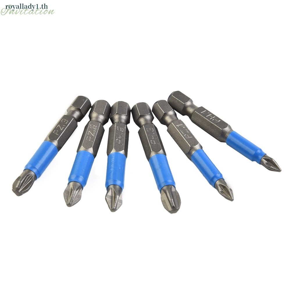 [ในสต็อก] 1 ชิ้นลื่นไขควงบิตชุดไฟฟ้า 50 มิลลิเมตร PH1/PH2/PH3/PZ1/PZ2/PZ3