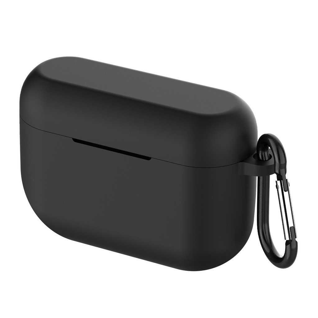 Geekria เคสซิลิโคนเข้ากันได้กับ Jabra Elite 10 หูฟังไร้สาย True, หูฟังป้องกันฝาครอบผิวพร้อมตะขอพวงกุญแจ