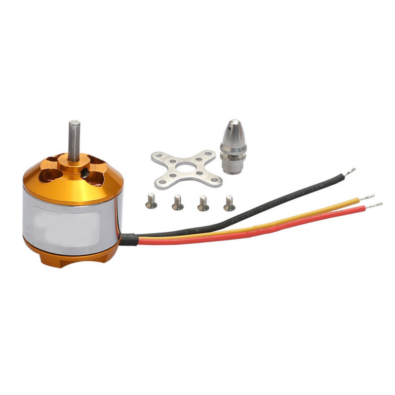 A2212 มอเตอร์ไร้แปรง 930KV 1000KV 1400KV 2200KV 2700KV สําหรับ RC เครื่องบินเครื่องบิน Multi-copter Brushless Outrunner มอเตอร์