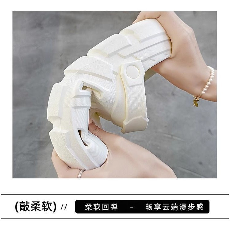 👟 สินค้าพร้อมส่ง (COD) | Sunny Vibe  - รองเท้าแตะสไตล์สดใส น่ารัก น้ำหนักเบา ดีไซน์ที่สามารถปรับเปลี่ยน DG-TNXC0825 รองเท้าแตะ พื้นหนา เพิ่มสูง ด้านล่างกันลื่น พร้อมส่ง - รูปที่ 5