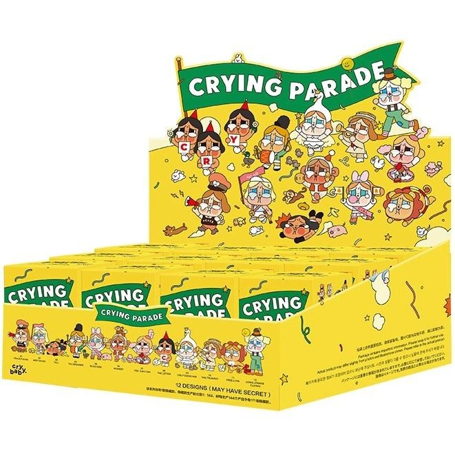 [กล่องใหญ่]POPMART CRY BABY ร้องไห้-Crying Parade Series[100%ของแท้อย่างเป็นทางการ]จัดส่งภายใน24 ตุ๊