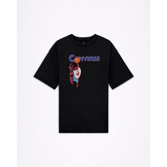 🚀ส่งเร็วพิเศษ🚀HH Converse X Space Jam A New Legacy Court Ready Tee - Black - 10023071-A01 - 1323071F