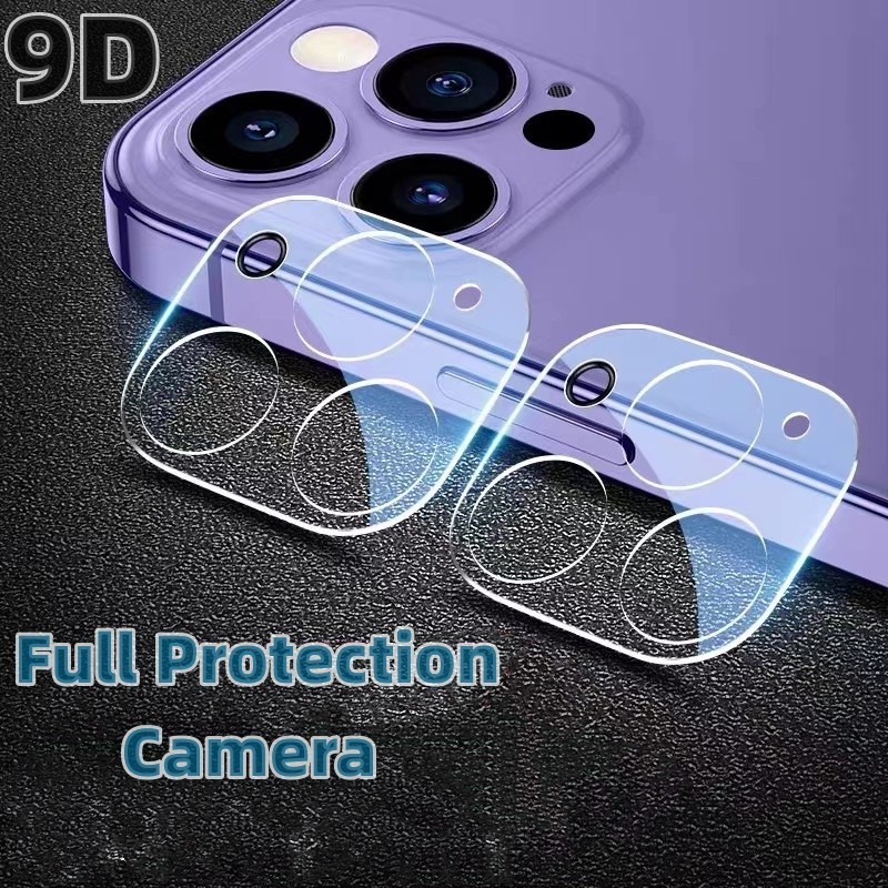 9dคลุมทั้งหมดความละเอียดสูงกระจกนิรภัยใสกล้องเลนส์protectorสําหรับiphone 15 14 13 12 11 Pro Max 7 8 14 15 Plus SE X/XS Max XR 12/13Mini