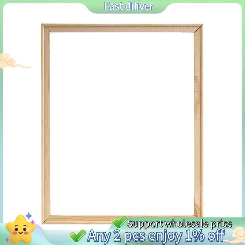 40x50 ซม.กรอบไม้ DIY กรอบรูปศิลปะเหมาะสําหรับตกแต่งบ้านภาพวาดดิจิตอลเพชรภาพวาด