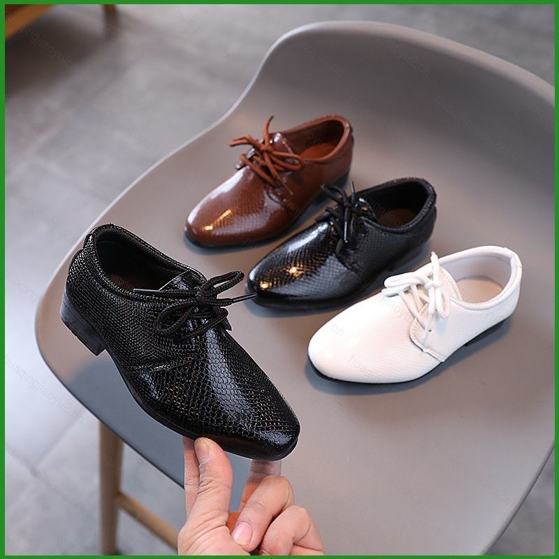 ของเล่น สไตล์อังกฤษเด็กทารกรองเท้าหนังรองเท้าสบายๆ Topsider รองเท้าชุดรองเท้าสําหรับเด็ก Boy All Match แฟชั่น