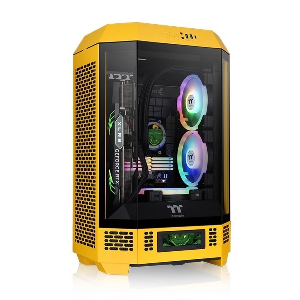 Thermaltake Tower 300 Bumblebee m-ATX & Mini-iTX Micro Tower Case (CA-1Y4-00S4WN-00)