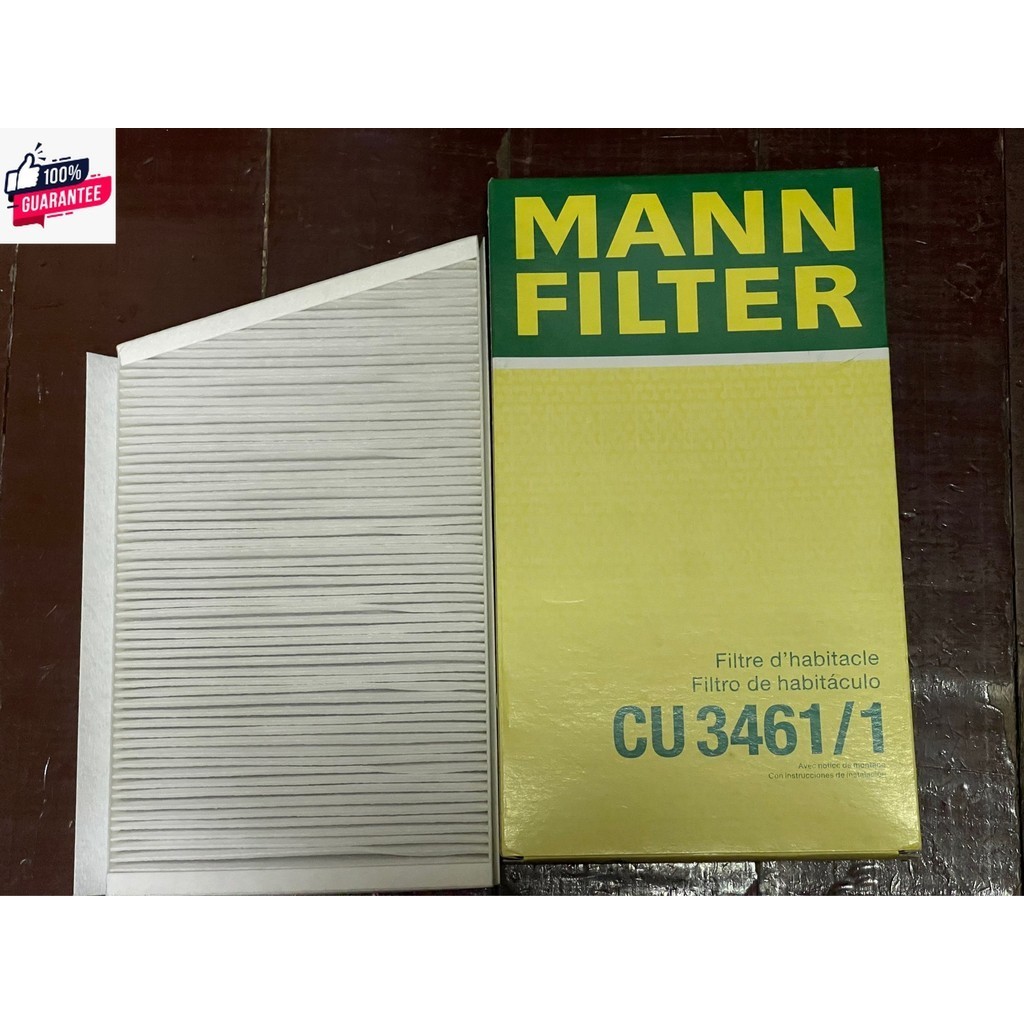 ไส้กรองแอร์ Benz W203 ยี่ห้อ Mann Filter genuine CU3461/1