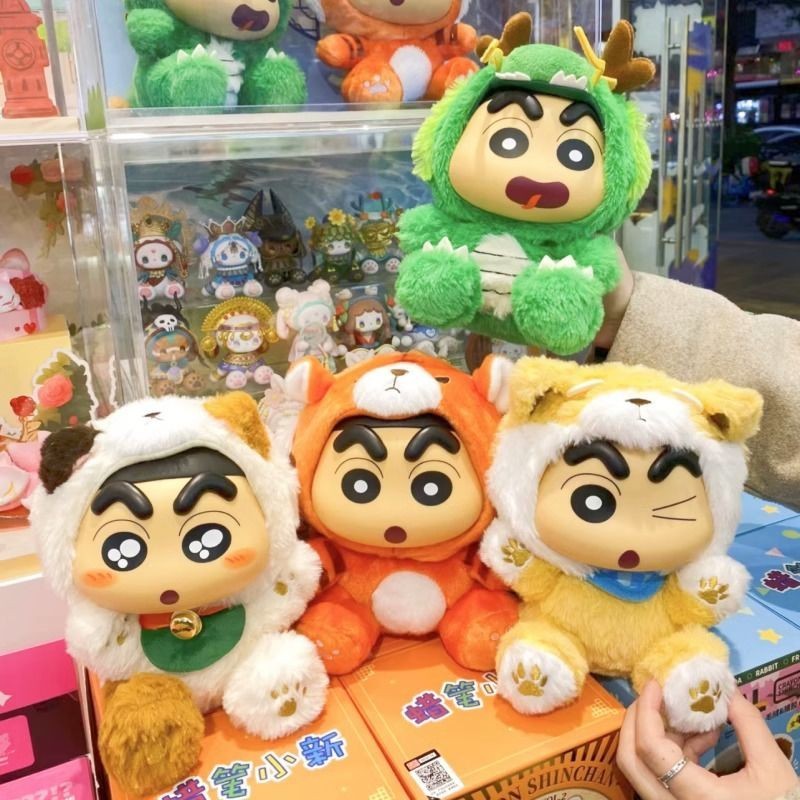 [สต๊อกพร้อม Baby Billy] ของแท้ Crayon Shin-Chan ตุ๊กตาไวนิล Monkey Kiki Baby Second Generation Series Mystery Box เด็กน่ารักตุ๊กตาอินเทรนด์เล่นปีมังกรของขวัญ