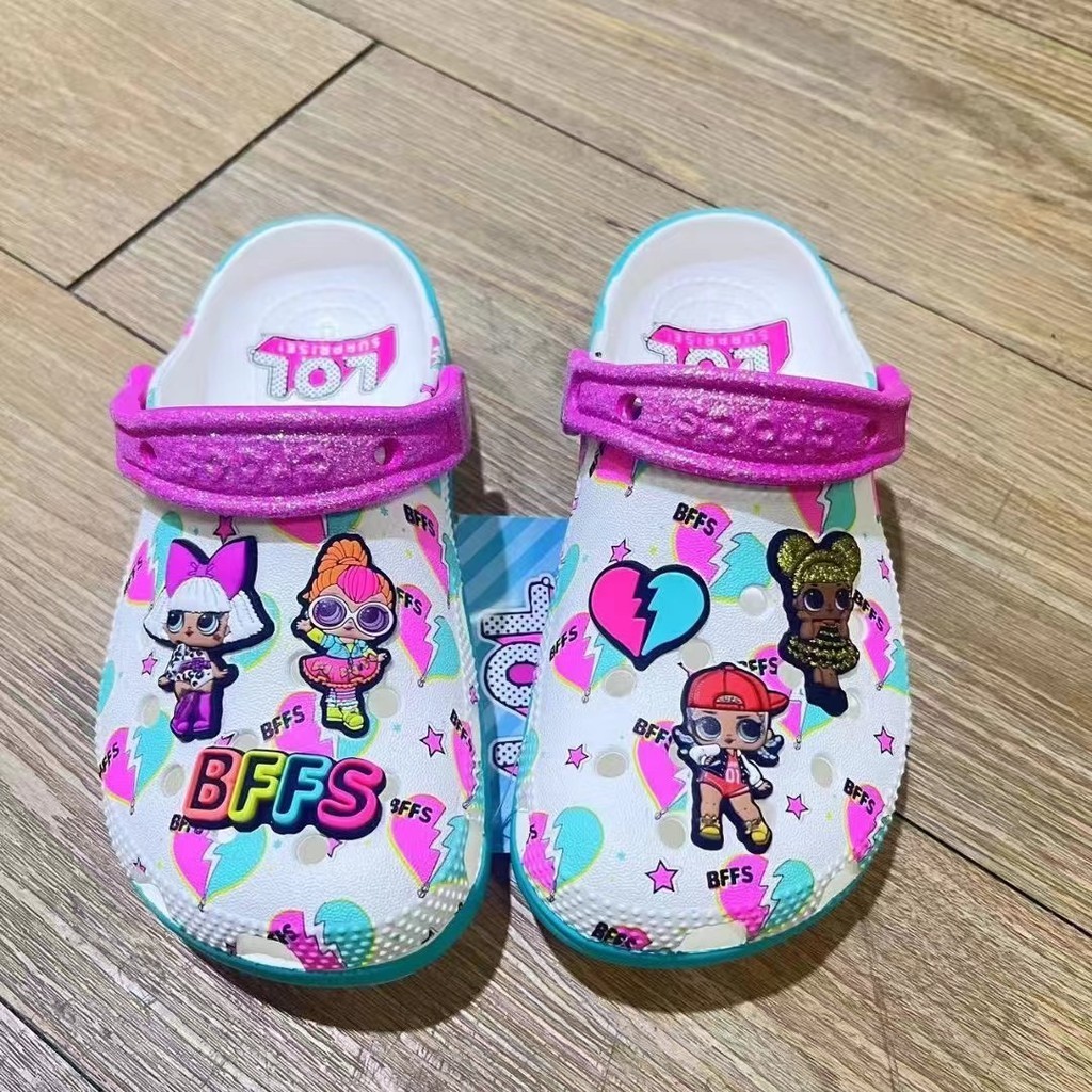 Crosskids เด็กผู้หญิง รองเท้าเด็ก รองเท้าแตะการ์ตูน 209471