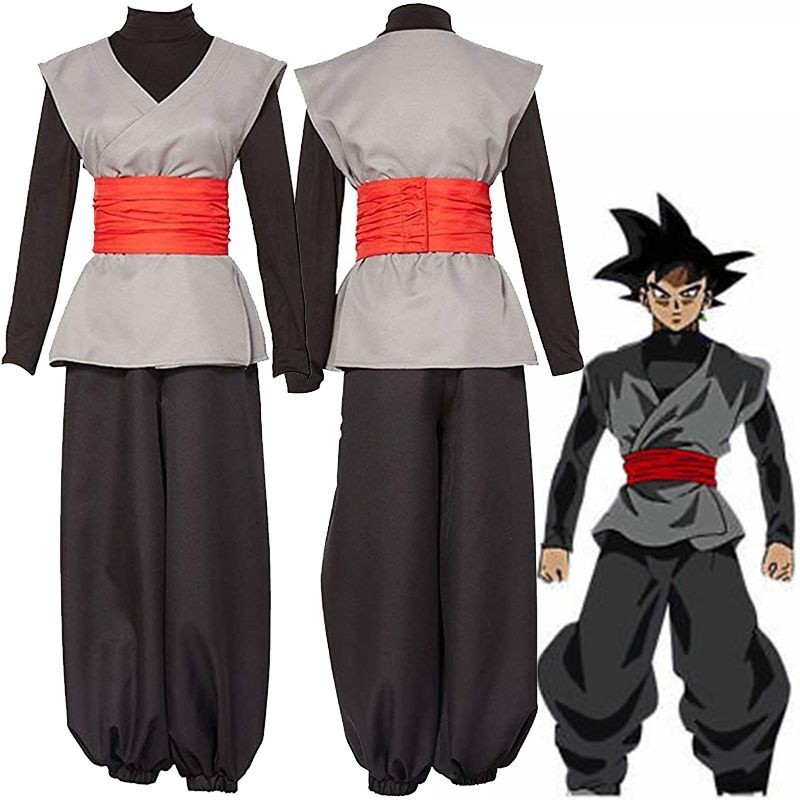 Zst อะนิเมะ Dragon Ball Super คอสเพลย์เครื่องแต่งกายฮาโลวีนเครื่องแต่งกาย Black Goku ชุด