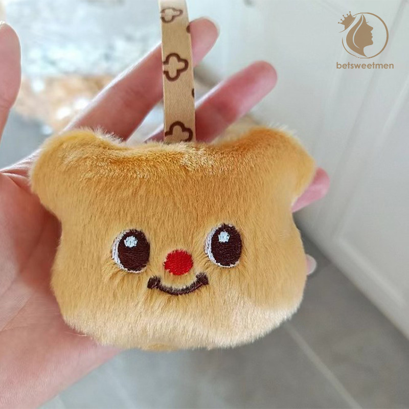 [PE] ตุ๊กตาเนยหมีตุ๊กตากระเป๋าจี้ใหม่น่ารักการ์ตูน Squeak หมีตุ๊กตาอุปกรณ์เสริมของขวัญวันเกิดกระเป๋านักเรียนเครื่องประดับหญิง TH