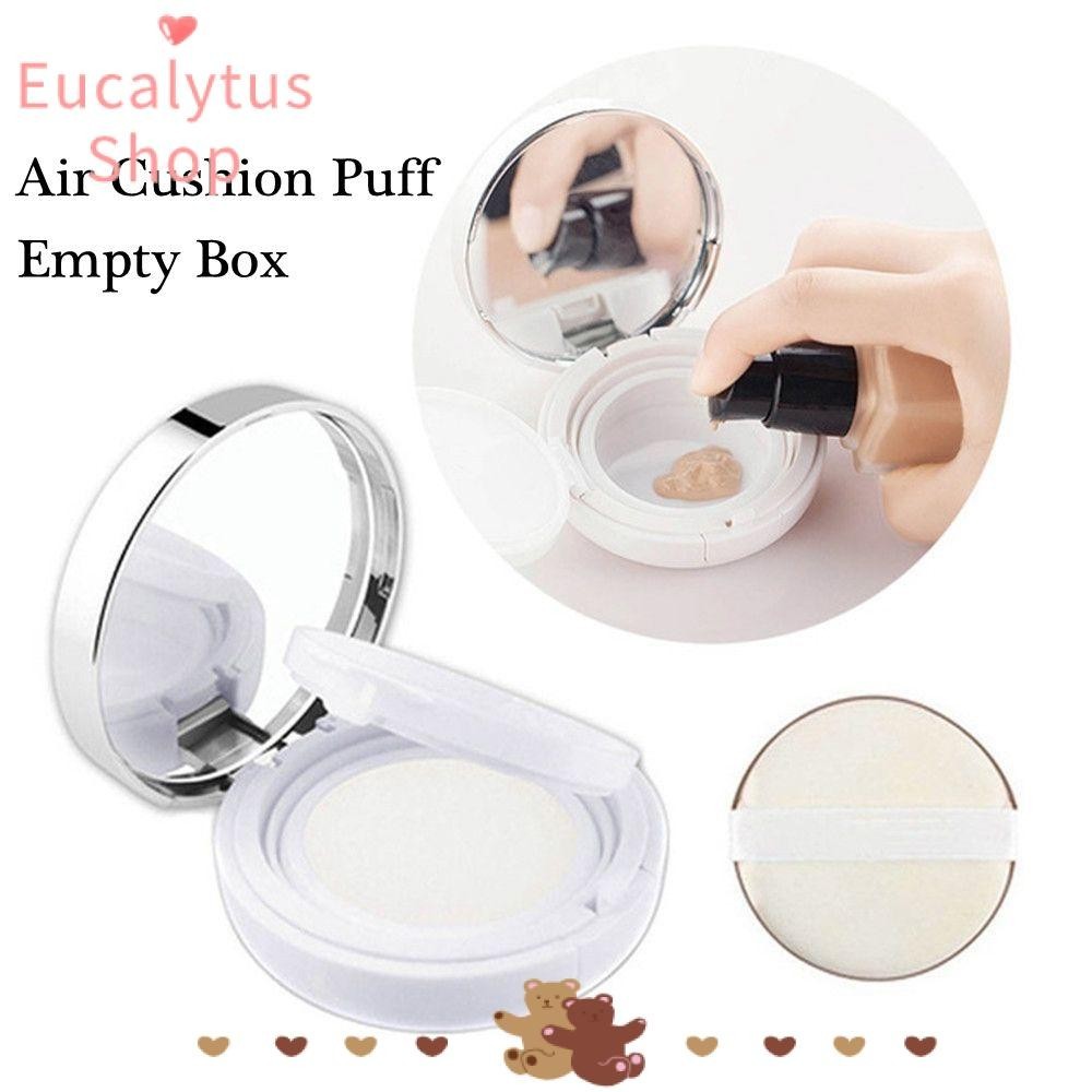 Eucalytus1 ชุดกล่องใส่บีบีครีม คุชชั่น คุชชั่น แบบกระจก DIY สําหรับผู้หญิง