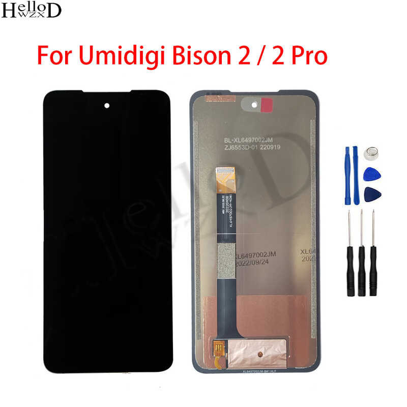 For UMIDIGI Bison 2 LCD Display Touch Screen For UMIDIGI Bison 2 Pro Full Display Screen LCD Displ