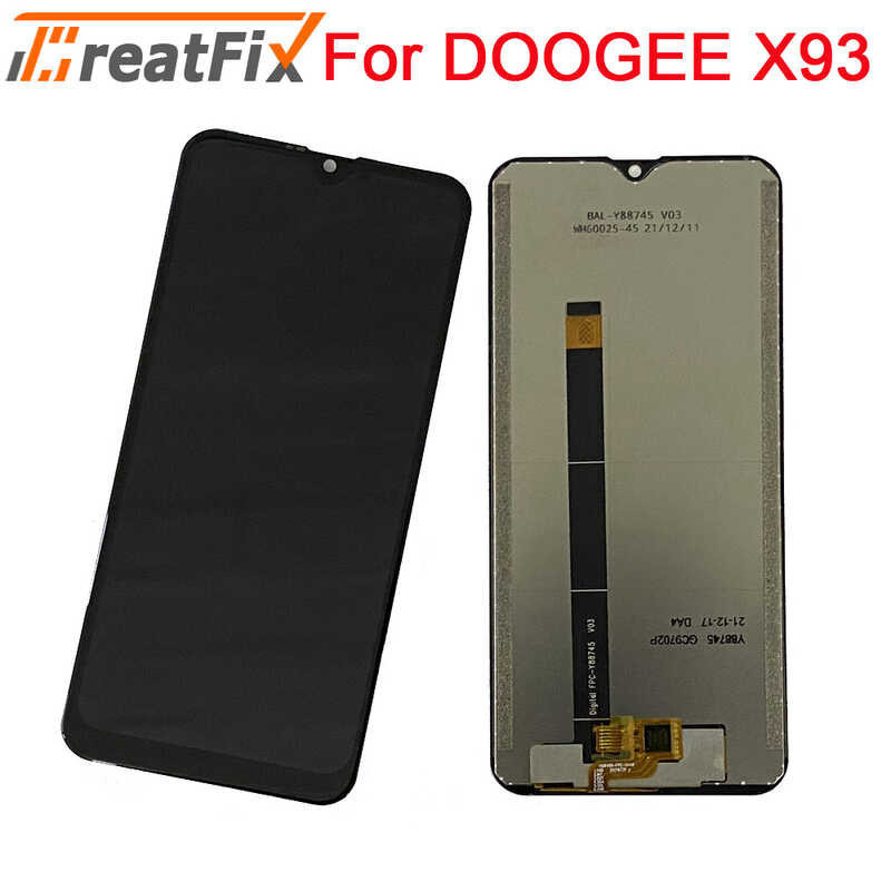 New Original 6.1 inch Doogee X93 LCD Touch Screen+1280*600 LCD Display Assembly For Doogee X93 Dis