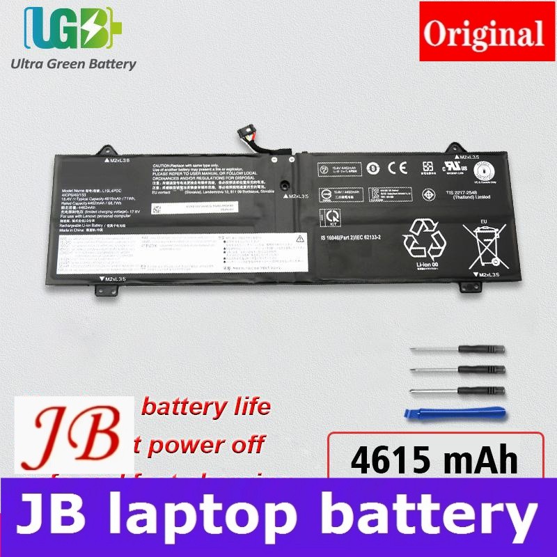 ✿แบตเตอรี่ L19M4PDC เดิมสำหรับ Lenovo Ideapad Yoga 7-14ITL5 7-15ITL5 5B10Z26482 L19C4PDC L19L4PDC 5B