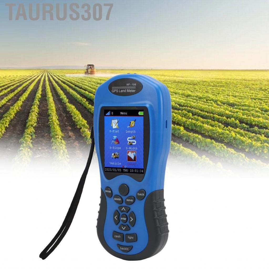 Taurus307 GPS Land Meter การวัดพื้นที่เครื่องมือวัดพื้นที่การเกษตรเครื่องมือคำนวณ