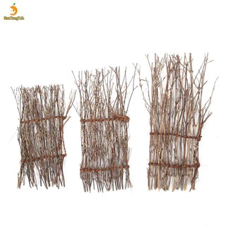 【จัดส่งท้องถิ่น】ธรรมชาติสีม่วงไม้ไผ่รั้วตกแต่งประณีตซูชิจานถาดแผ่นมินิสวน พี เชือก ซาซิมิเสื่อที่ละเอียดอ่อนนวนิยาย