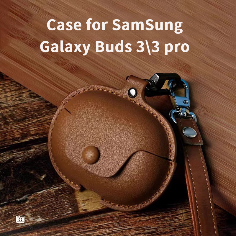 สําหรับ Samsung Galaxy Buds3 เคสป้องกันสําหรับ Galaxy Buds3pro เคสป้องกัน Buds3pro เคสหนังนุ่ม