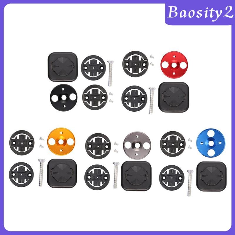 [BAOSITY2] Bike Stem Headset Top Cap Stopwatch Computer Mount สําหรับโทรศัพท์